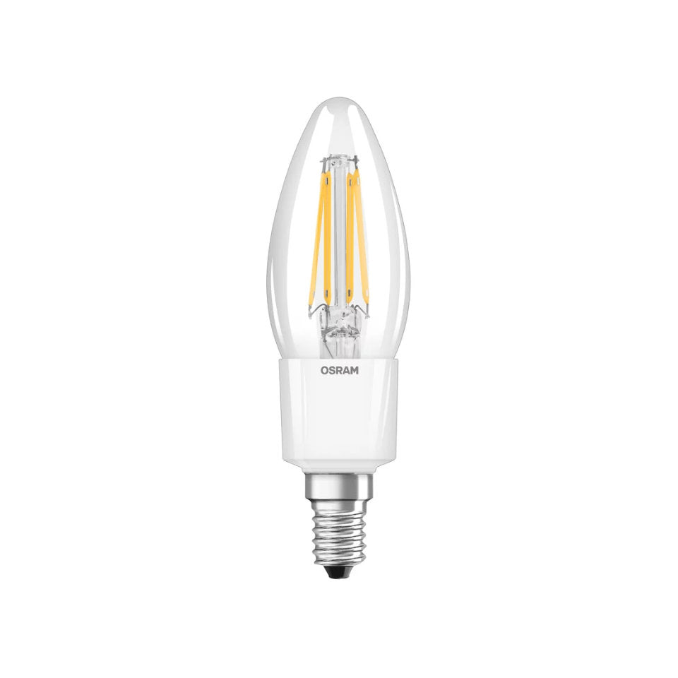 Osram LED Kertepære 6W(60W) 827 806lm Klar E14