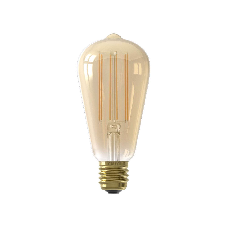 Calex LED ST64 4W 821 320lm Dim Gold E27