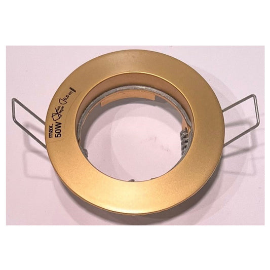 Oscaluz Downlight MR16 GU5.3 Ø50mm 12V Matguld