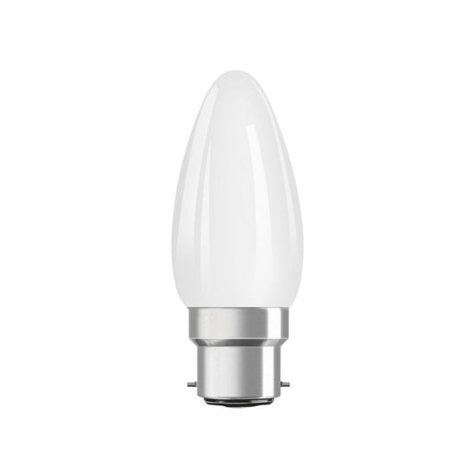 Osram LED Kertepære 5W(40W) 827 470lm Dim Mat B22d