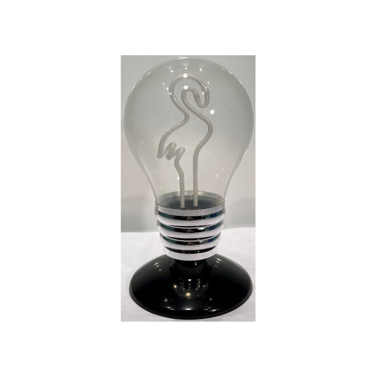 FX Light Neonlampe 27cm Flamingo Klar/Sølv