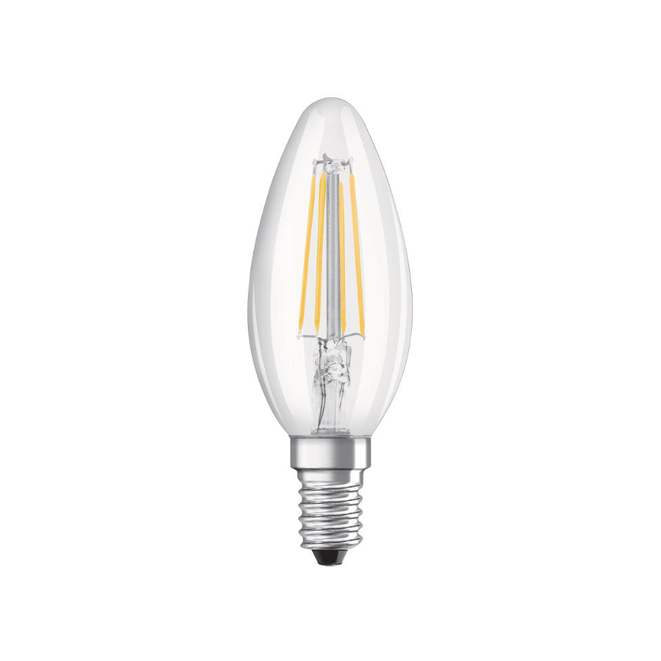 Bellalux LED Kertepære 4W(40W) 840 470lm Klar E14