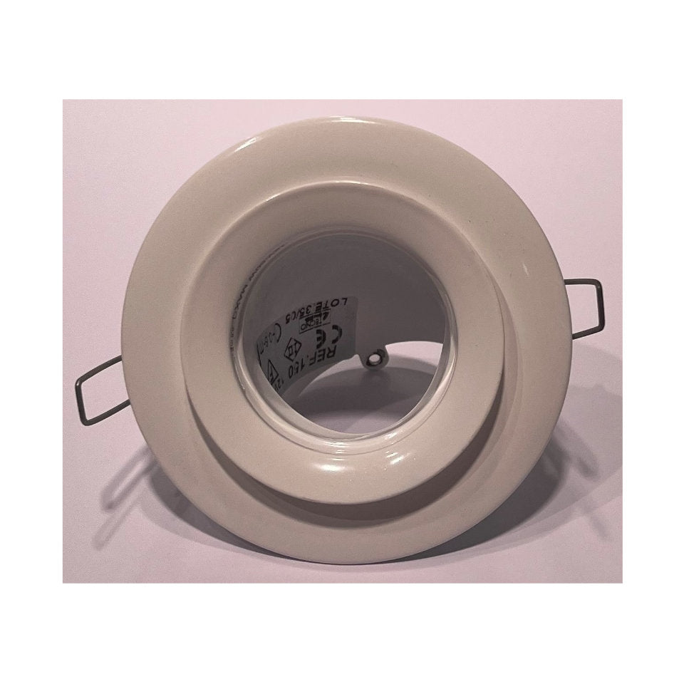Downlight MR16 GU5.3 Ø50mm 12V Hvid