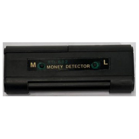 UV Lygte Plast 11cm Sort