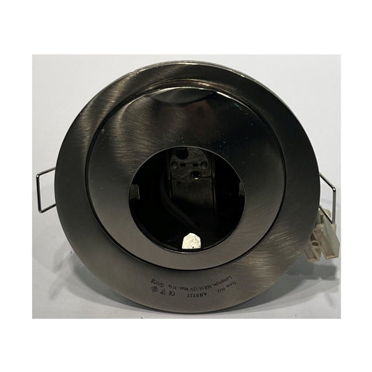 Unelco Downlight MR16 GU5.3 Ø50mm 12V Børstet Stål