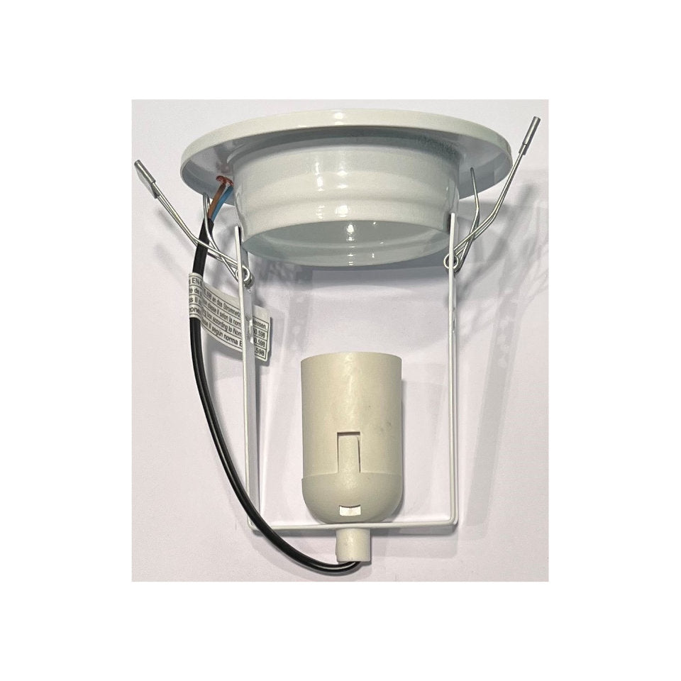 Downlight R80 E27 Ø12cm 230V Hvid