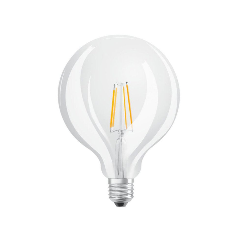 Osram LED Globepære 6,5W(60W) 827 806lm Klar Ø125 E27