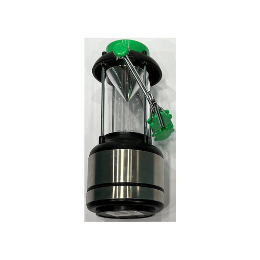 LED Campinglygte Kompas Sort/Grøn