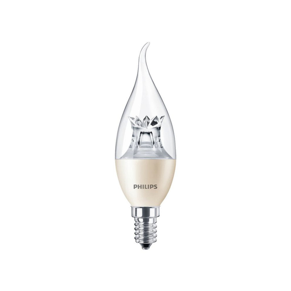 Philips LED Kertepære 2,8W(25W) 827-822 250lm DimTone Klar Vind E14