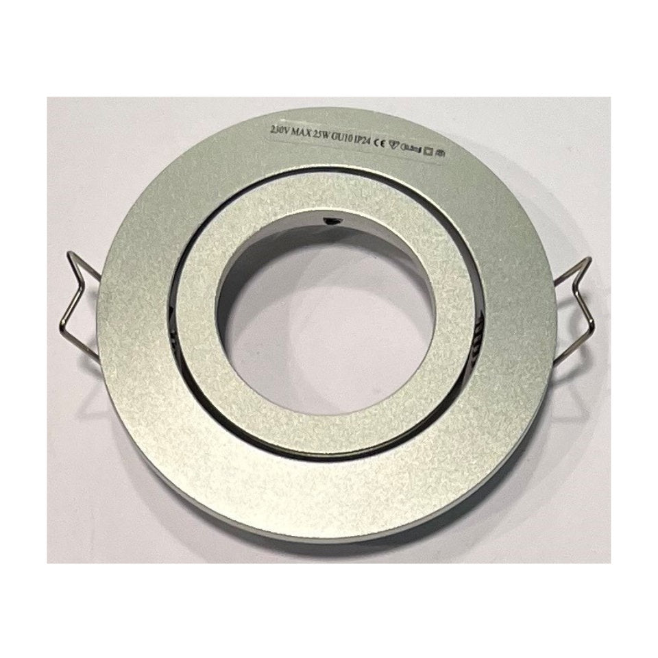 Daxtor Downlight GU10 Ø50mm 230V Alu