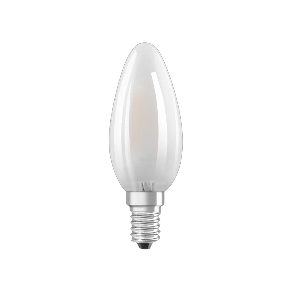Osram LED Kertepære 4W(40W) 840 470lm Mat E14