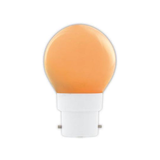 Calex LED Kronepære 1W Mat Orange B22d
