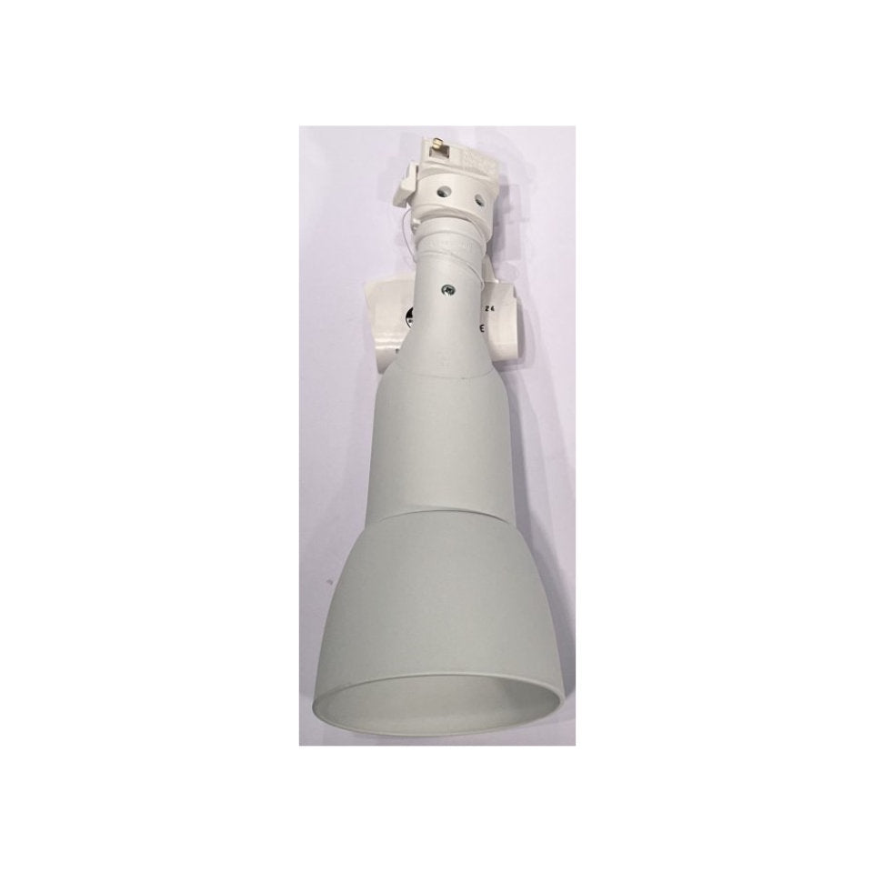 Lampukas Skinnespot 1F R63/E27 230V Nokia Hvid