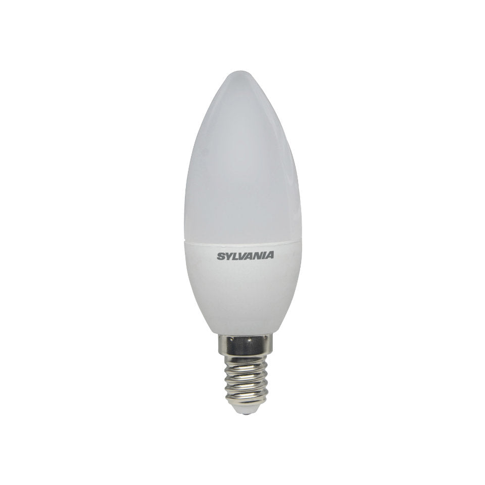 Sylvania LED Kertepære 5W(40W) 827 470lm Mat E14