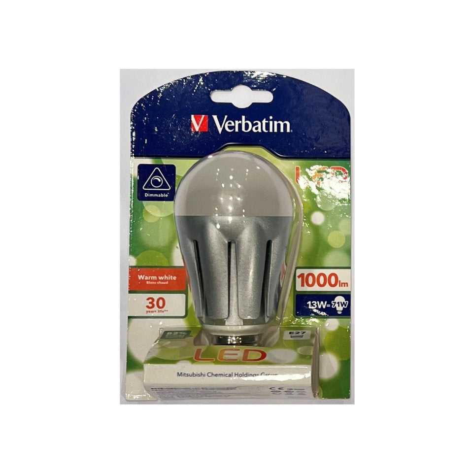 Verbatim LED Standardpære 13W(71W) 827 1000lm Dim Mat E27