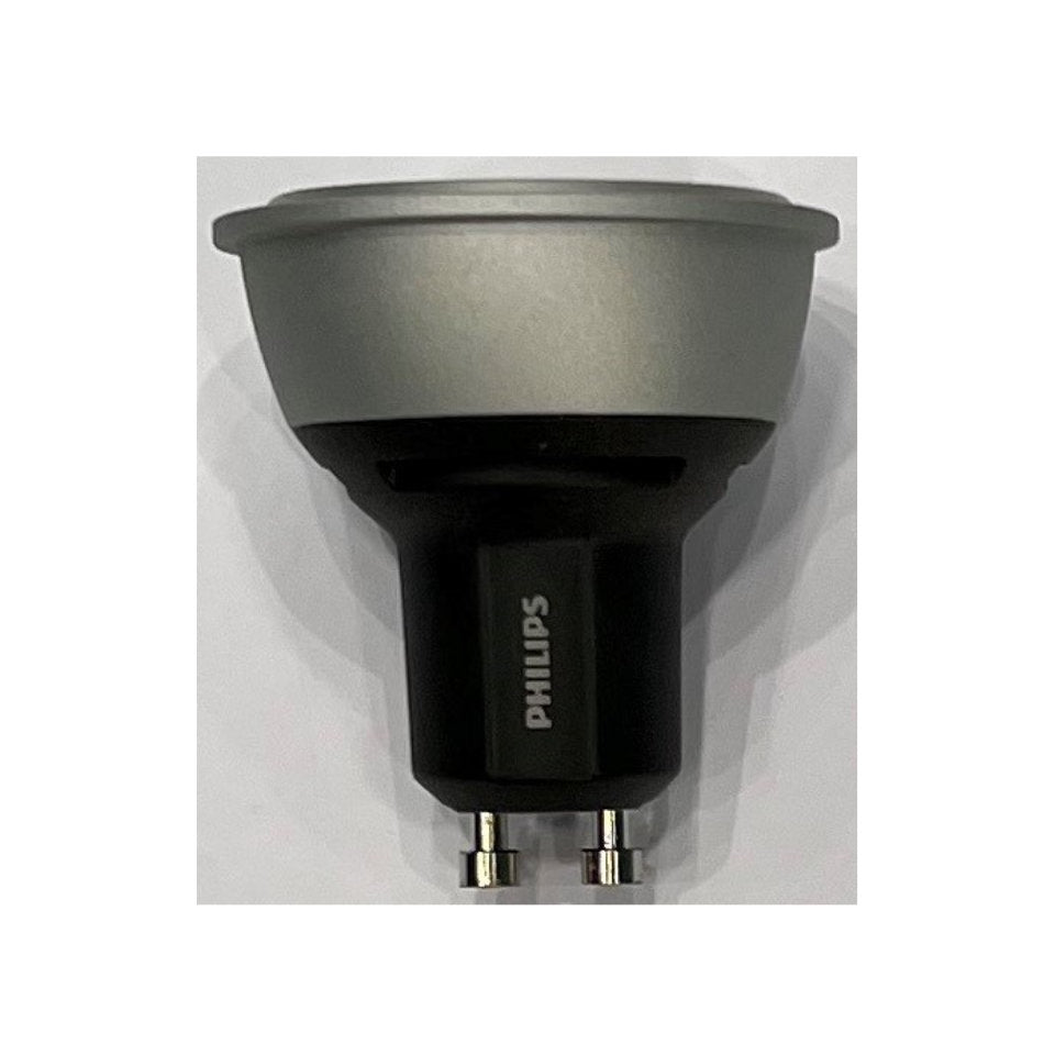 Philips LED GU10 6W 827 25° Dim Grå/Sort