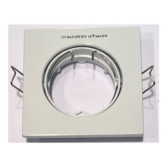 Daxtor Downlight MR16 GU5.3 Ø50mm 12V Hvid 2-Pak