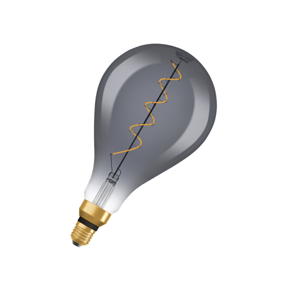 Osram LED Globepære Dråbe 4W(15W) 818 140lm Dim Smoke E27