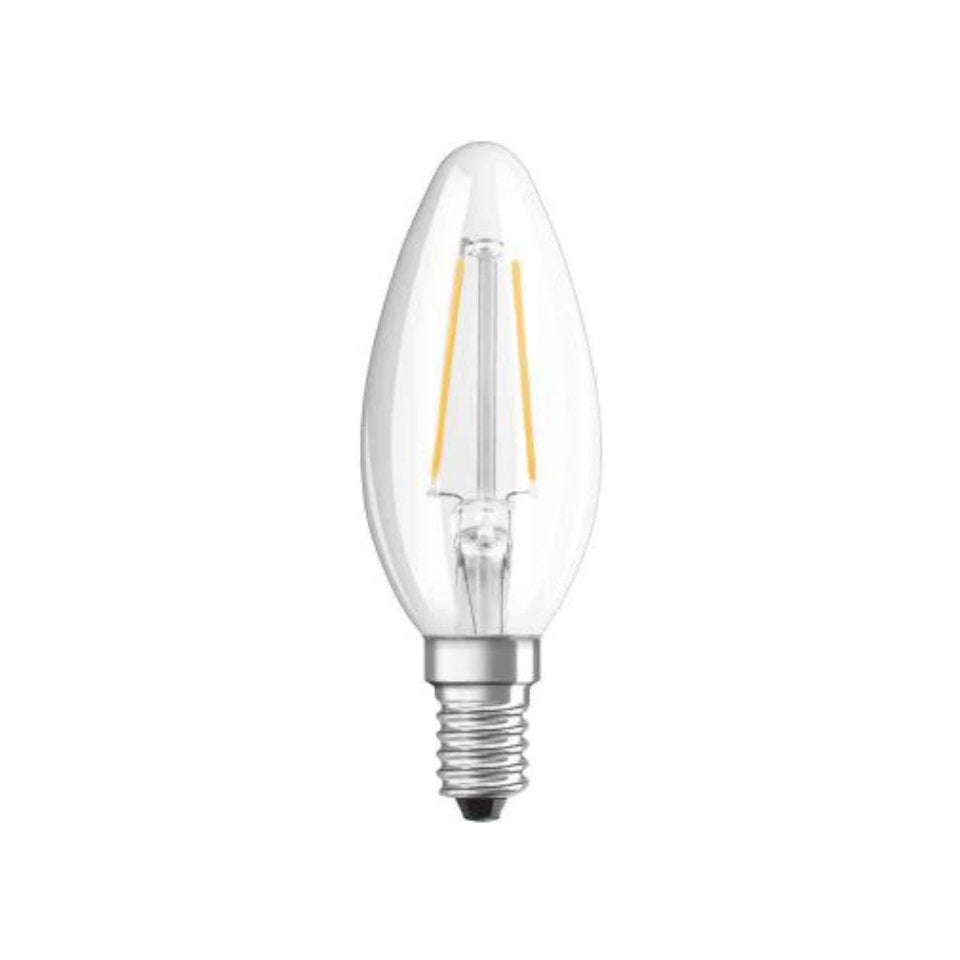 Osram LED Kertepære 3,3W(25W) 827 250lm Dim Klar E14