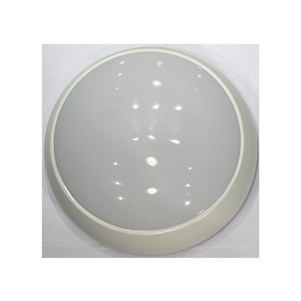 Galaxy Loftlampe 16W Ø27cm Hvid IP54