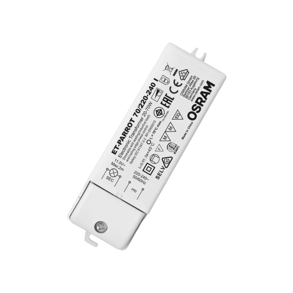 Osram Transformer ET-Parrot 20-70W 12VAC Dim