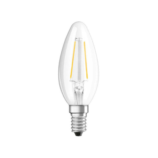 Osram LED Kertepære 1,4W(15W) 827 136lm Klar E14