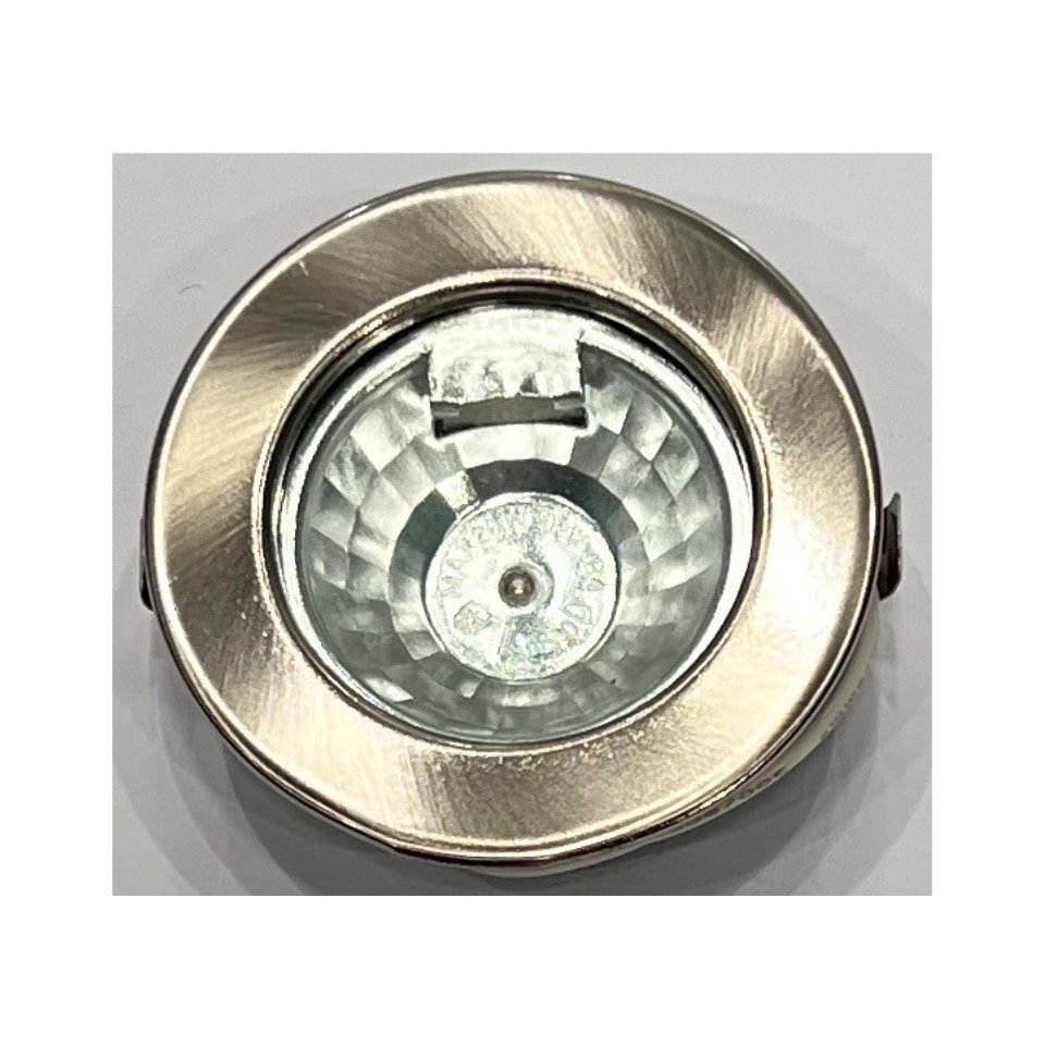 Rutec Downlight G4 12V Børstet Stål