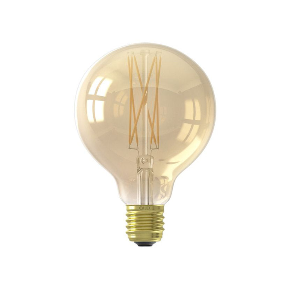Calex LED Globepære 4W 821 320lm Dim Gold Ø95 E27