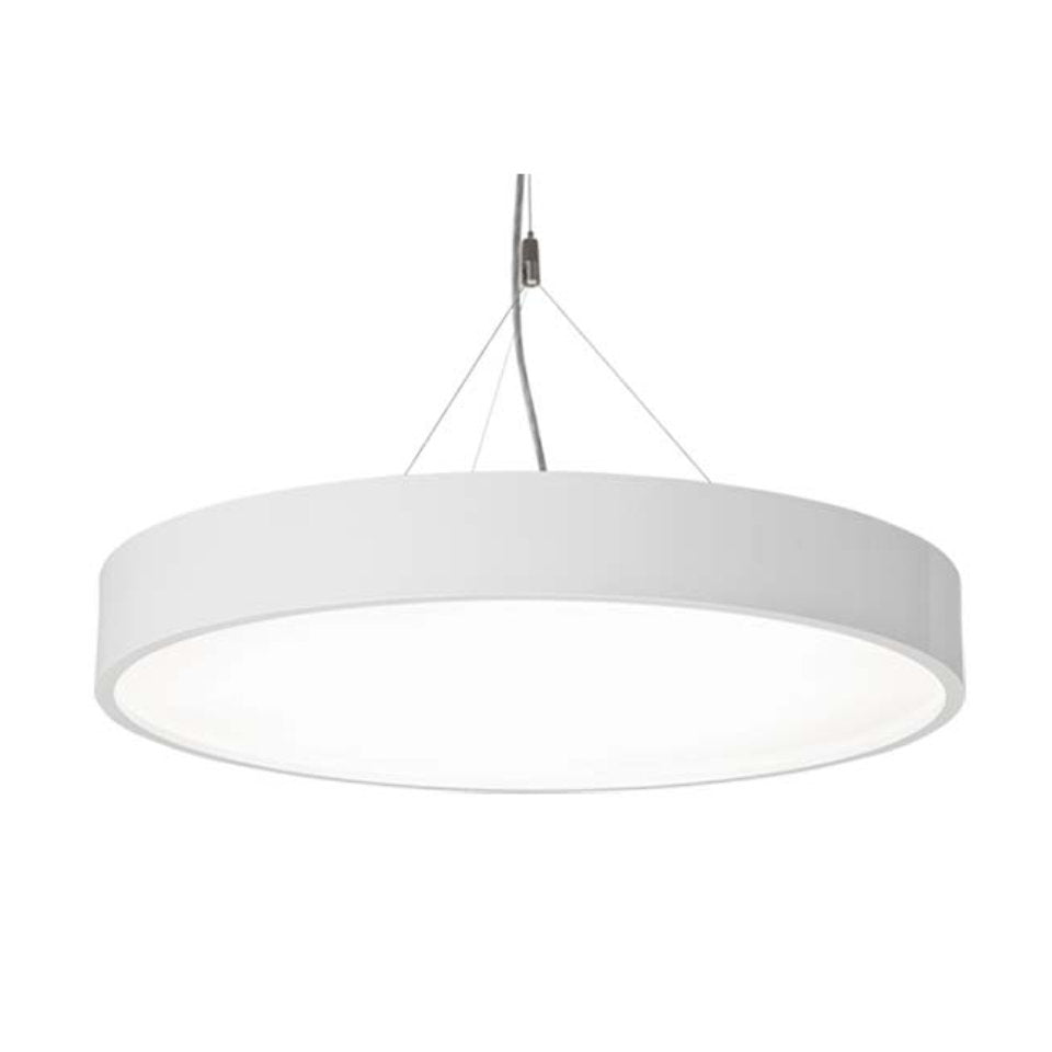 Glamox LUXO LED Loftlampe 23W 840 2200lm Ø44,5cm Hvid/Opal