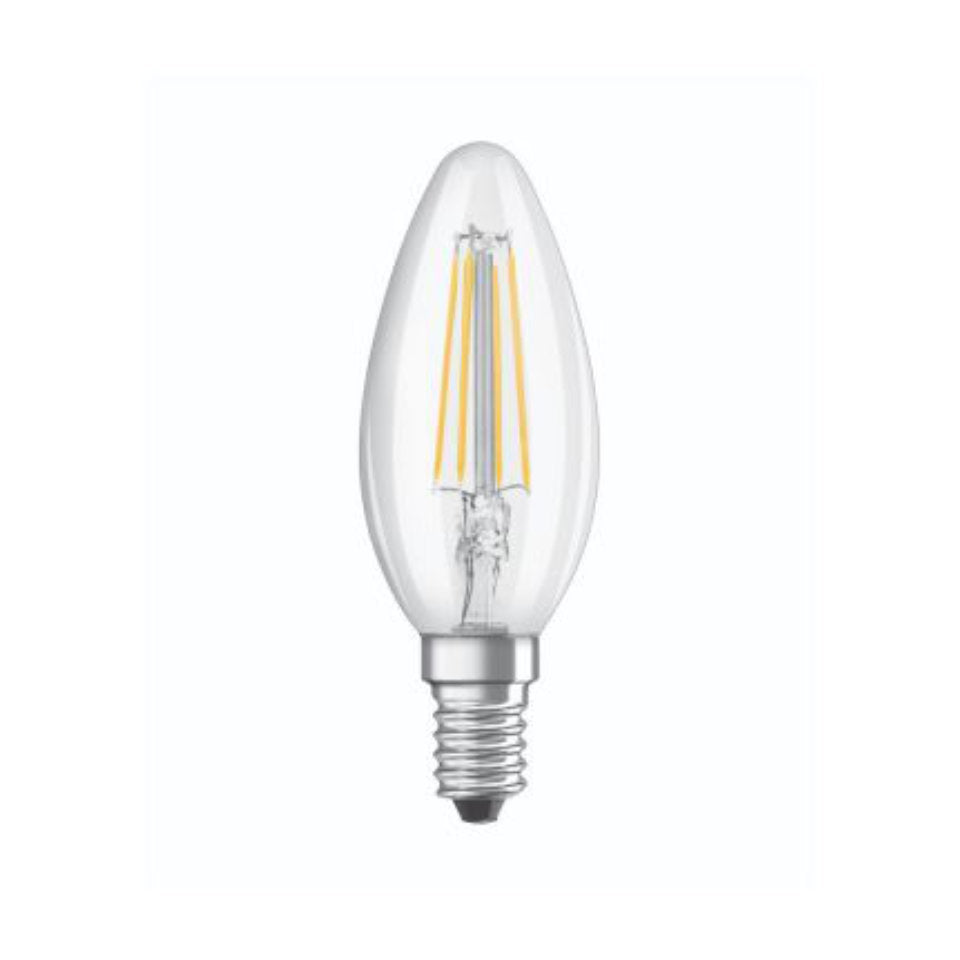 Osram LED Kertepære 4W(40W) 840 470lm Klar E14