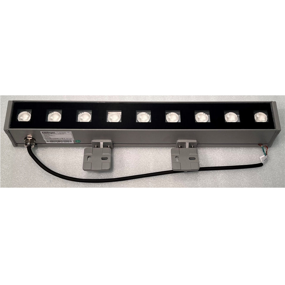 HeSaLight LED Wall Washer 24W 730 1350lm 60° Dim Grå IP66