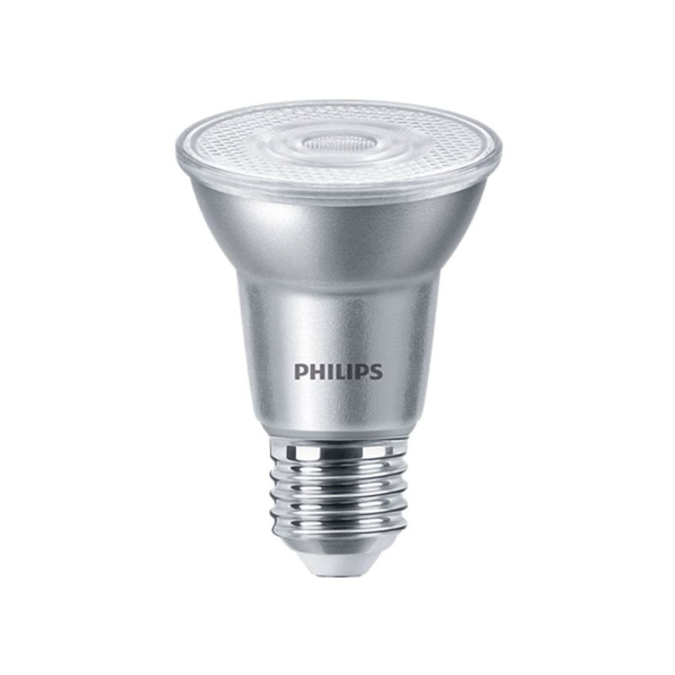 Philips LED PAR20 6W(50W) 840 540lm 25° Dim Sølv E27