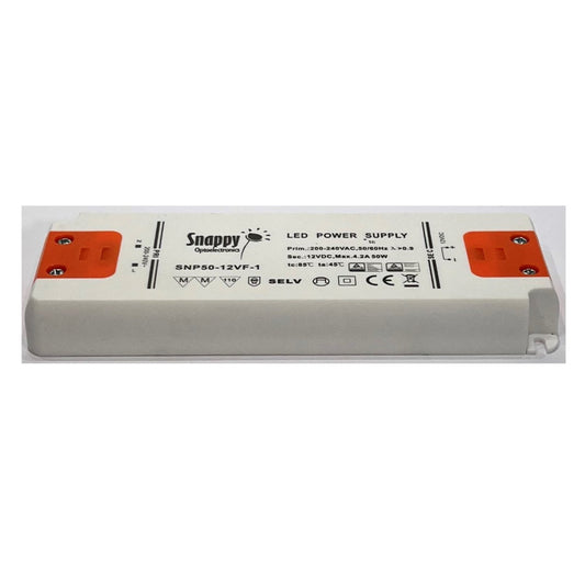 Snappy LED Driver 0-50W 12VDC