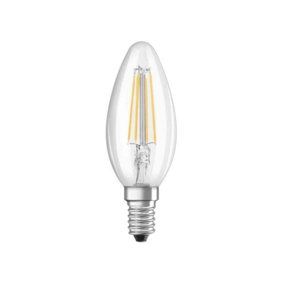 Osram LED Kertepære 5W(40W) 827 470lm Dim Klar E14