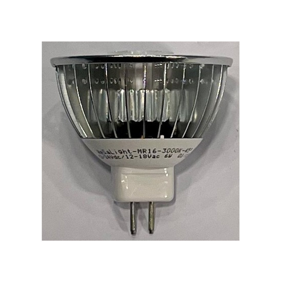 HeSaLight LED MR16 6W(50W) 830 45° Sølv GU5.3