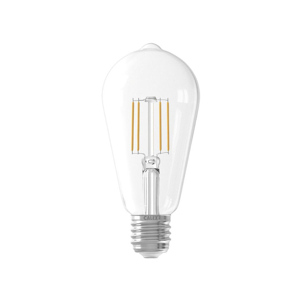 Calex LED ST64 6W 827 600lm Klar E27