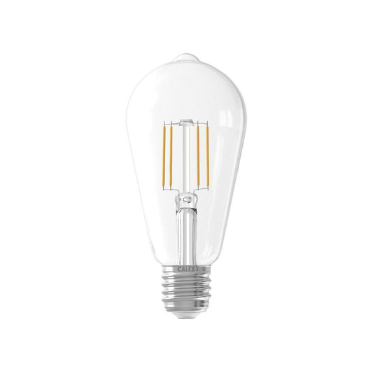 Calex LED ST64 6W 827 600lm Klar E27
