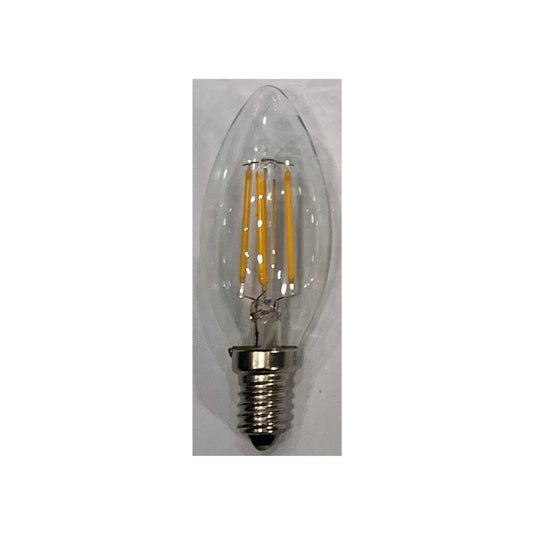 LED Kertepære 4W(25W) 827 Klar E14