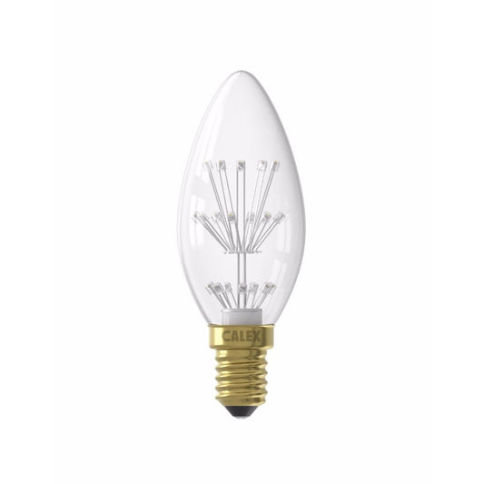 Calex LED Kertepære 1W 821 70lm Klar E14