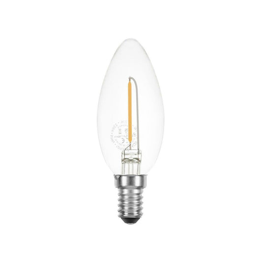 LEDMaxx LED Kertepære 1W(12W) 822 100lm Klar E14