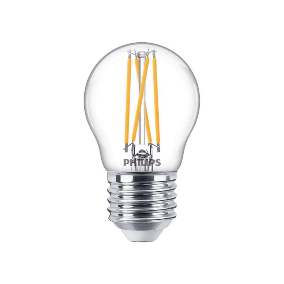 Philips LED Kronepære 2,5W(25W) 922-927 340lm DimTone Klar E27
