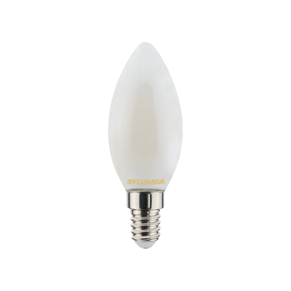 Sylvania LED Kertepære 4,5W(40W) 827 470lm Mat E14