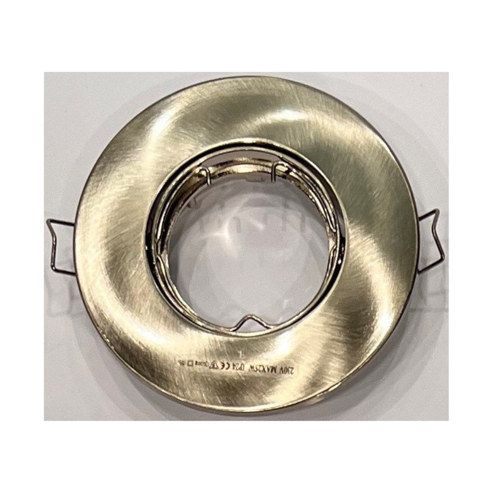 Daxtor Downlight GU10 Ø50mm 230V Børstet Stål