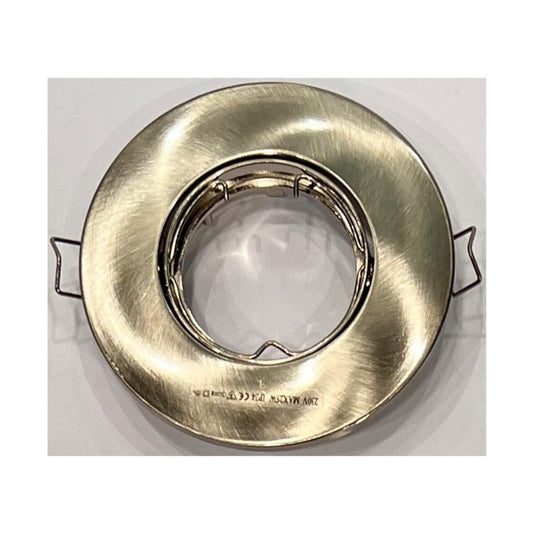 Daxtor Downlight GU10 Ø50mm Kipbar 230V Børstet Stål