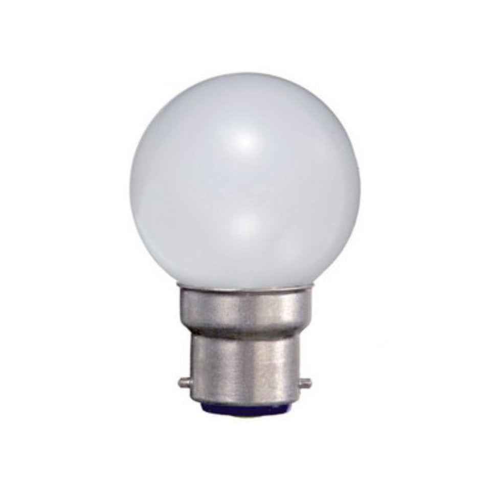 DuraLamp LED Kronepære 0,5W 860 20lm Mat B22d