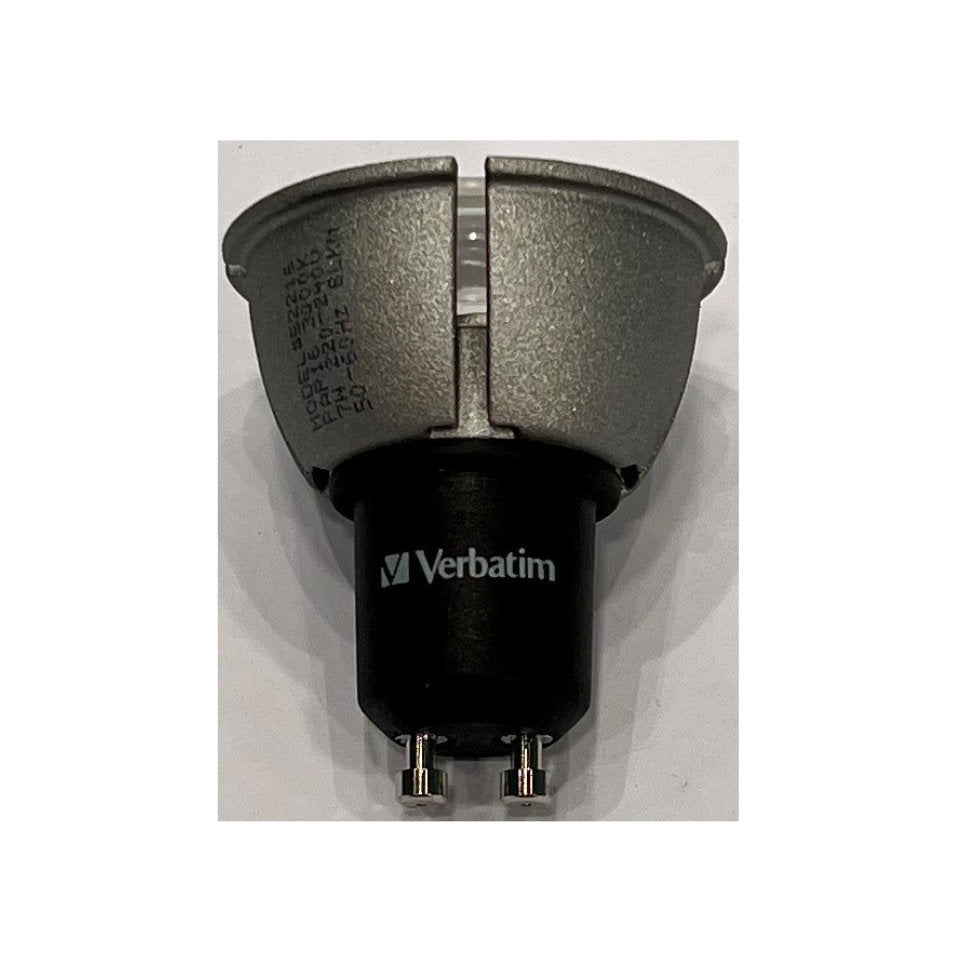 Verbatim LED GU10 7W(45W) 830 310lm 55° Dim Grå