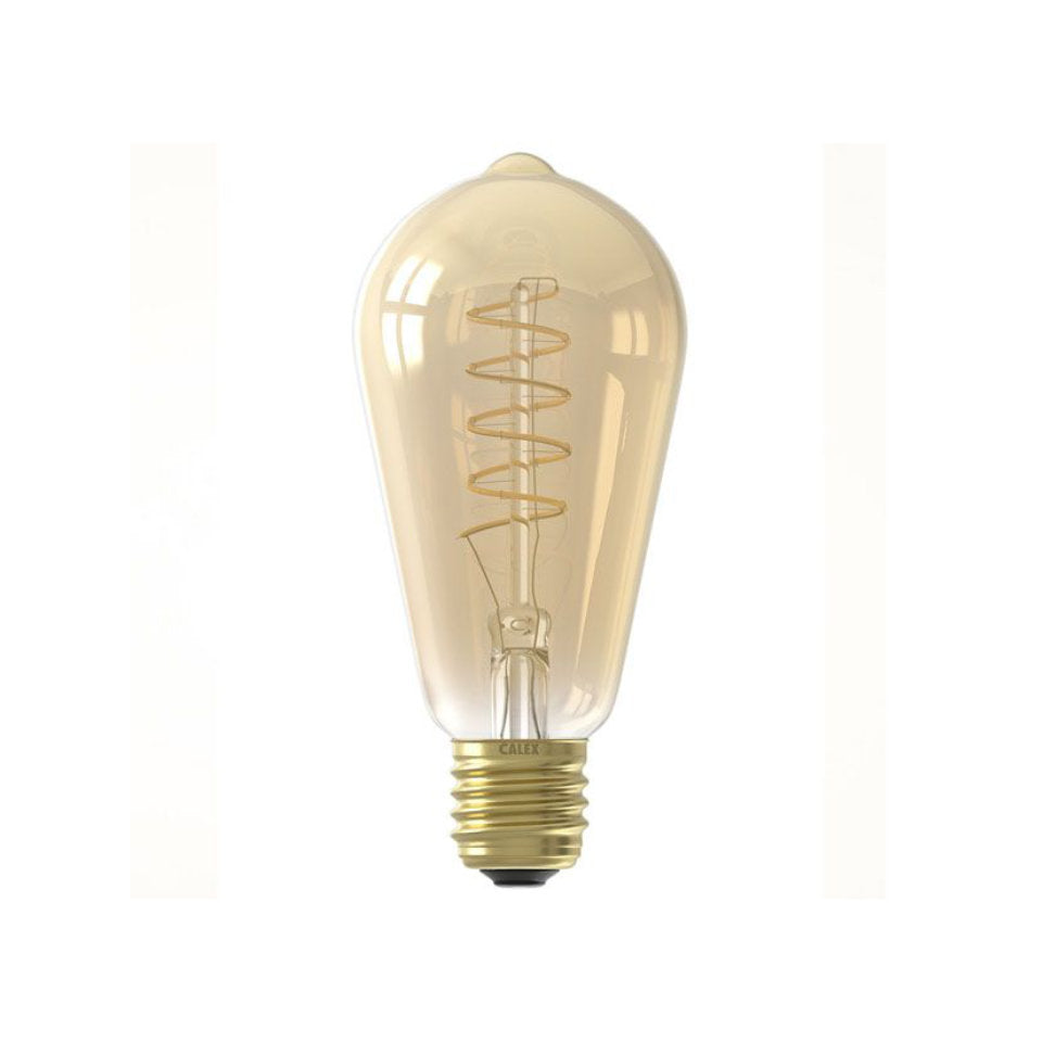 Calex LED ST64 4W 821 200lm Dim Gold E27