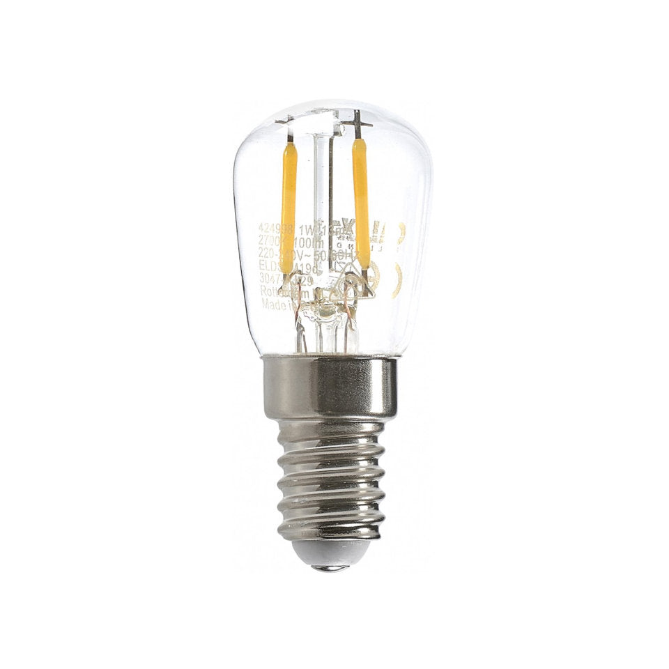 Calex LED Parfumepære 1W 827 100lm Klar E14