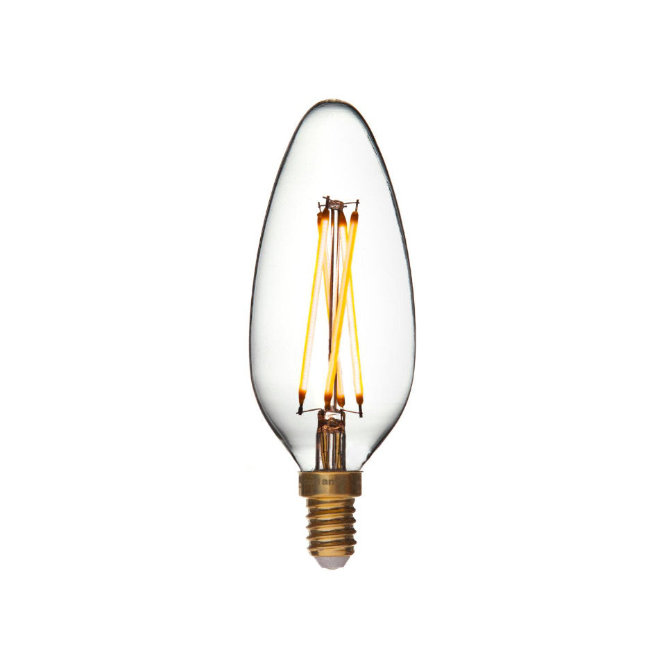 Danlamp LED Kirkekerte 5W 922 370lm Dim Klar E14