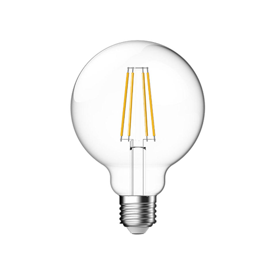 Tungsram LED Globepære 7W(60W) 827 806lm Klar Ø95 E27